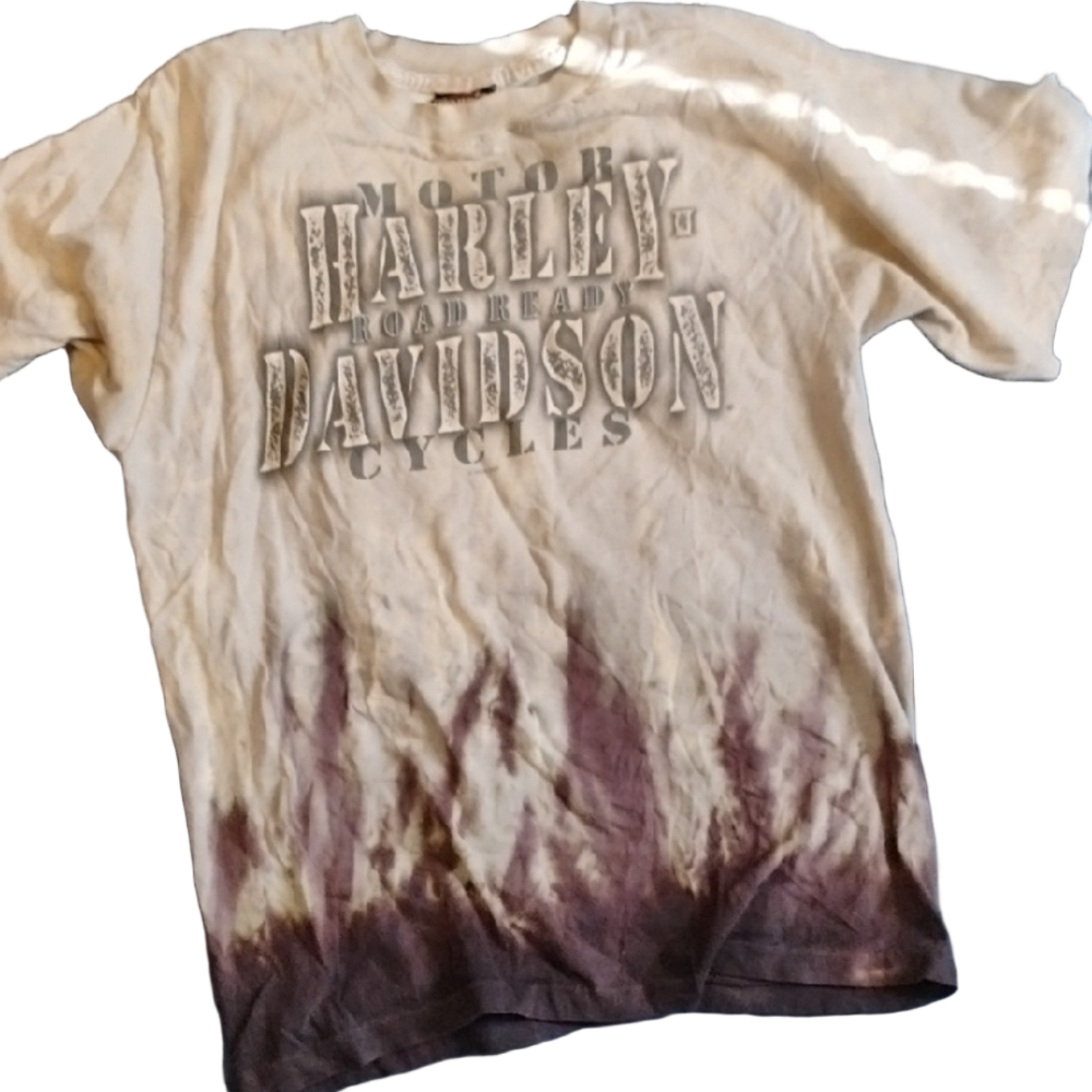 Harley-Davidson Small Faded Short Sleeve Biker Shirt